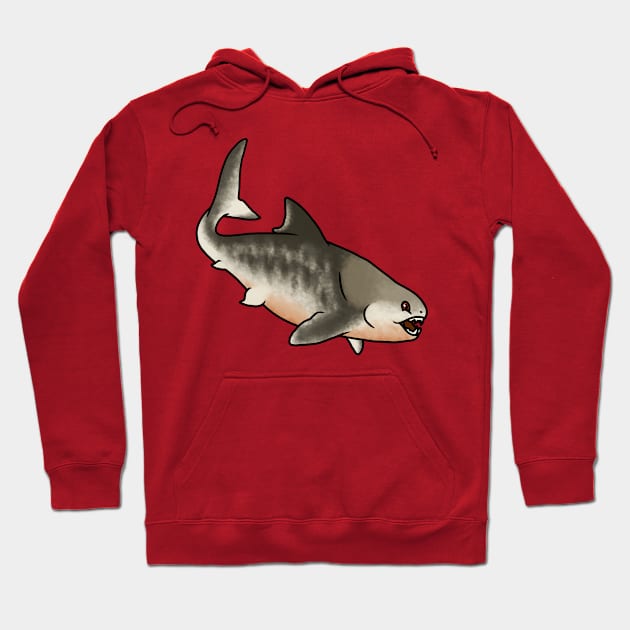 Cute Dunkleosteus Hoodie by saradrawspaleo